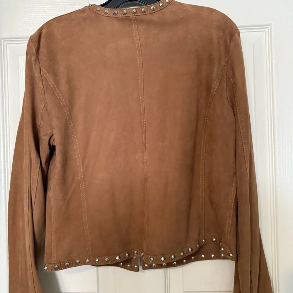 S.w.o.r.d gold limited edition  Tan lam leather  Jacket size 44